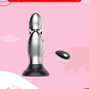 Portable Anal Vibrator with 10-Mode Vibration and Double Stimulation